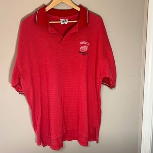 Vintage Detroit Red Wings Stanley Cup Champions 1998 polo shirt